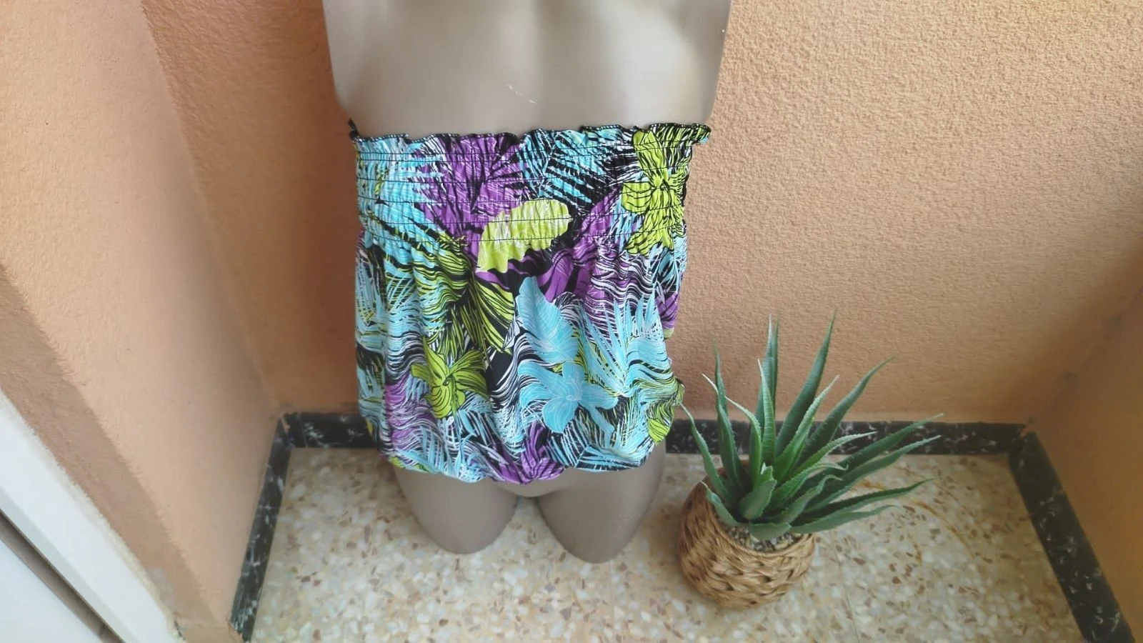 Top palabra de honor floreado talla única  ale - hop 🍉 – photo 2